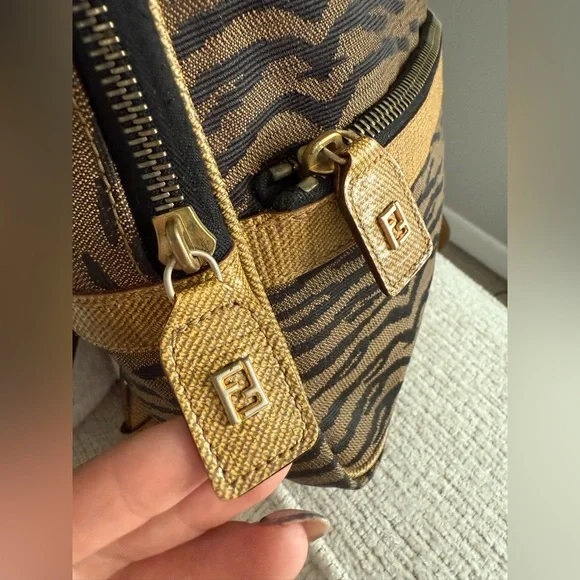 Fendi zebra print backpack - Picture 13 of 14